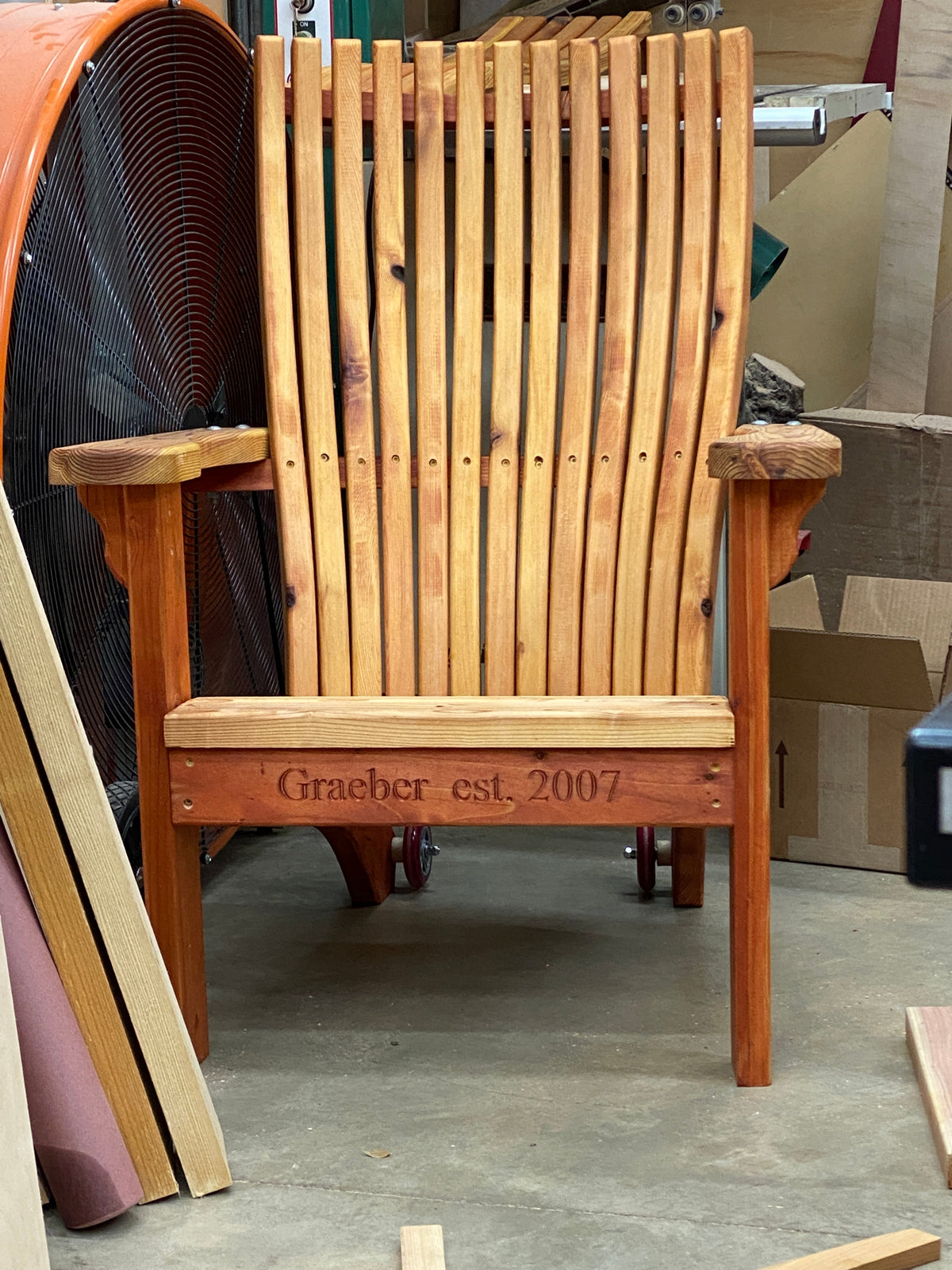 Classic Adirondack Chair, New Comfort Design 3-D Plans