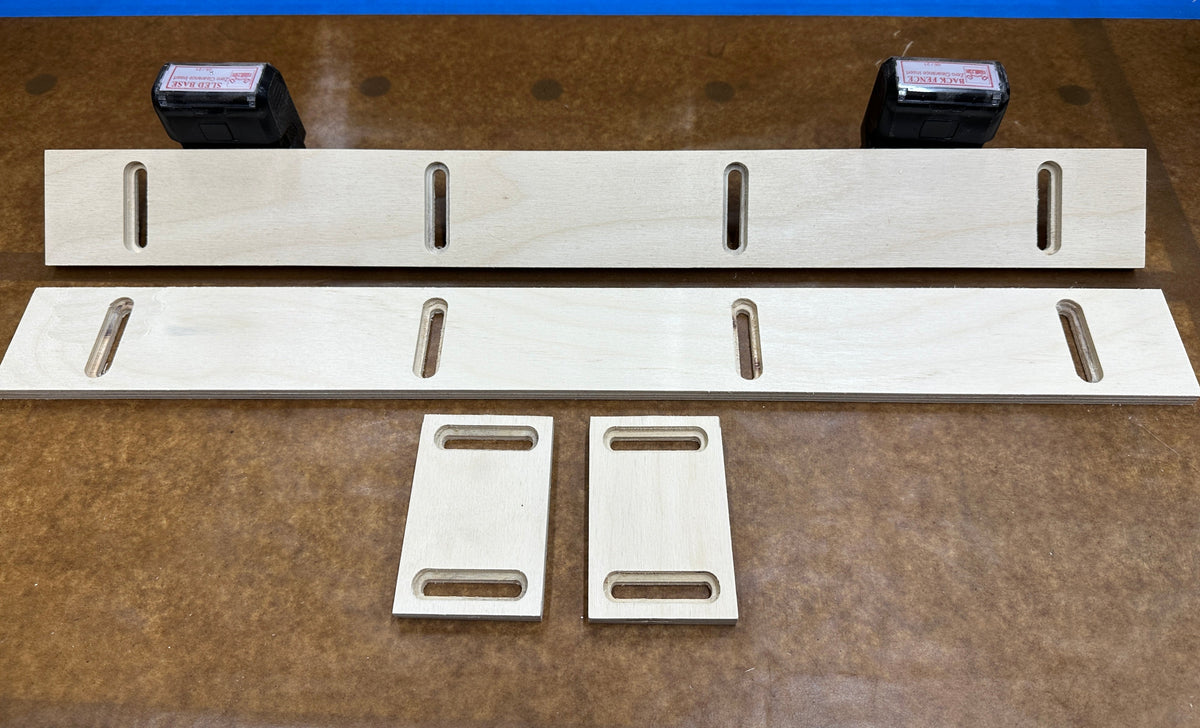 Zero Clearance Insert (set of all 4) for the Flagship Table Saw Sled - Full Size