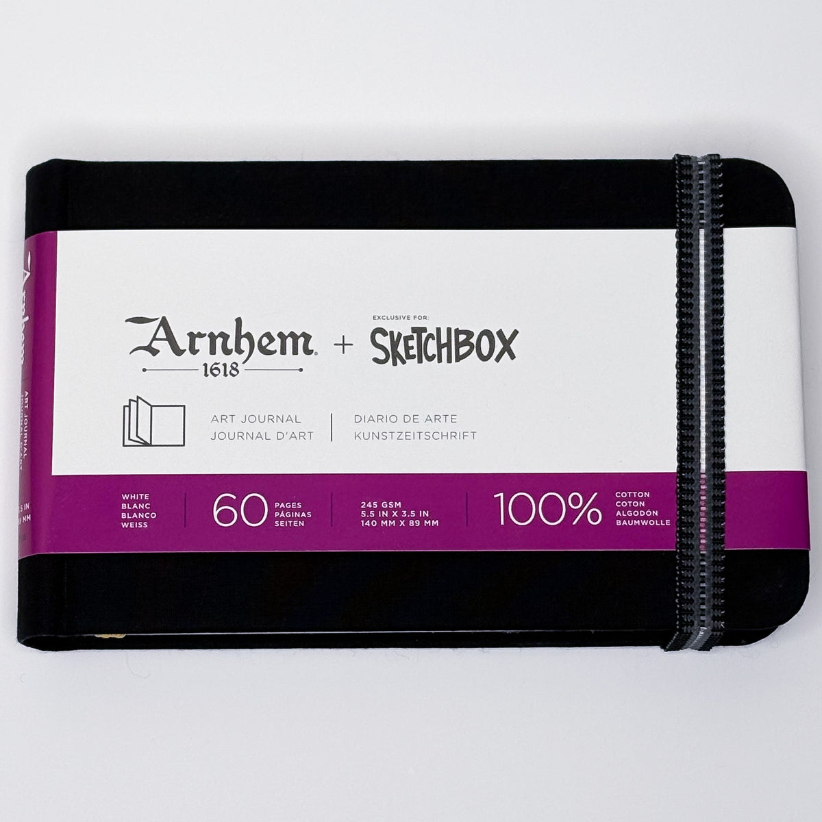 Custom Arnhem 1618 SketchBook--5.5"x3.5" 245 gsm 60 pages