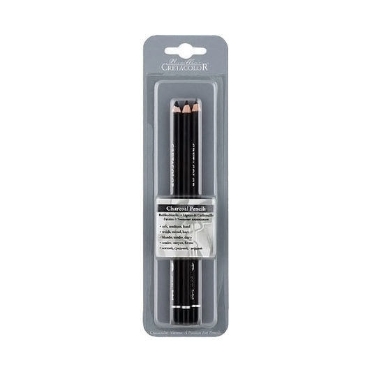 Cretacolor Charcoal Pencils (3 Set)