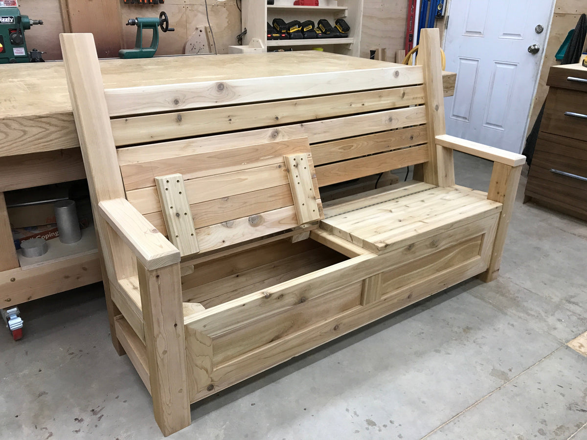 Garden Bench with Storage
