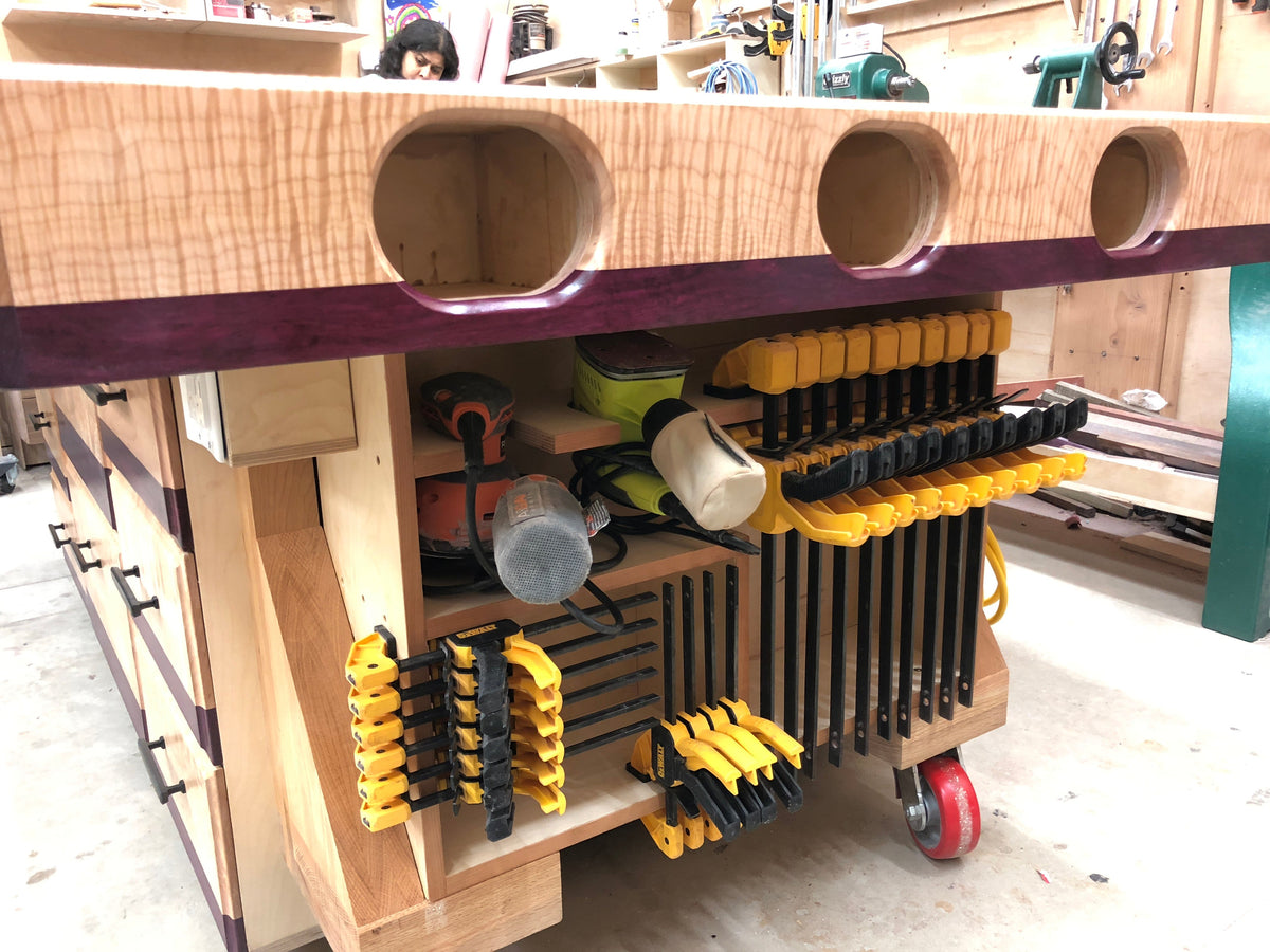 Extreme Torsion Box Assembly Table and Outfeed/Workbench