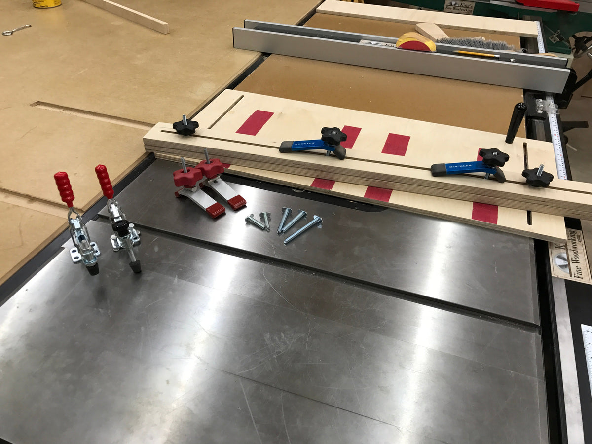 Plans for Tapering Jig / Straight Line Rip Jig
