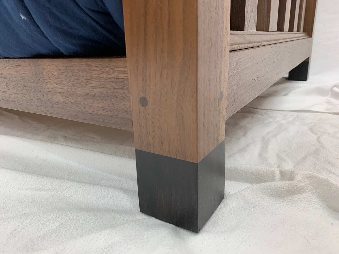 Daybed Frame from Walnut Plans
