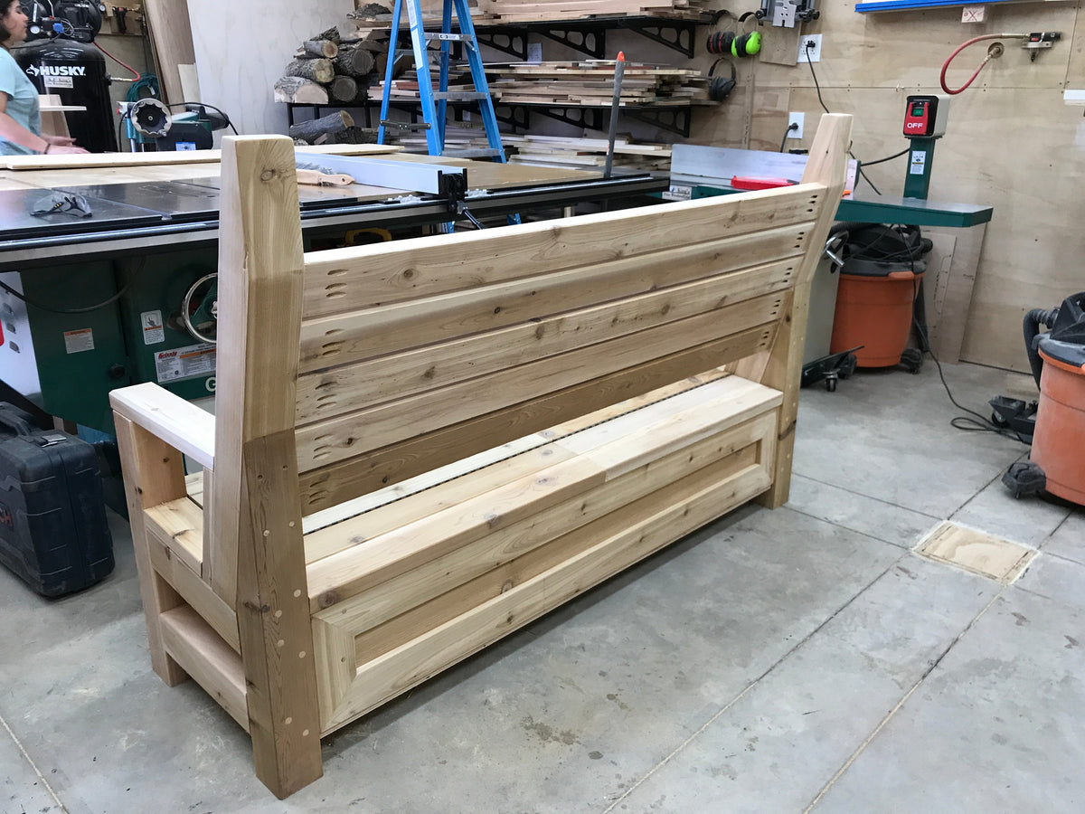 Garden Bench with Storage