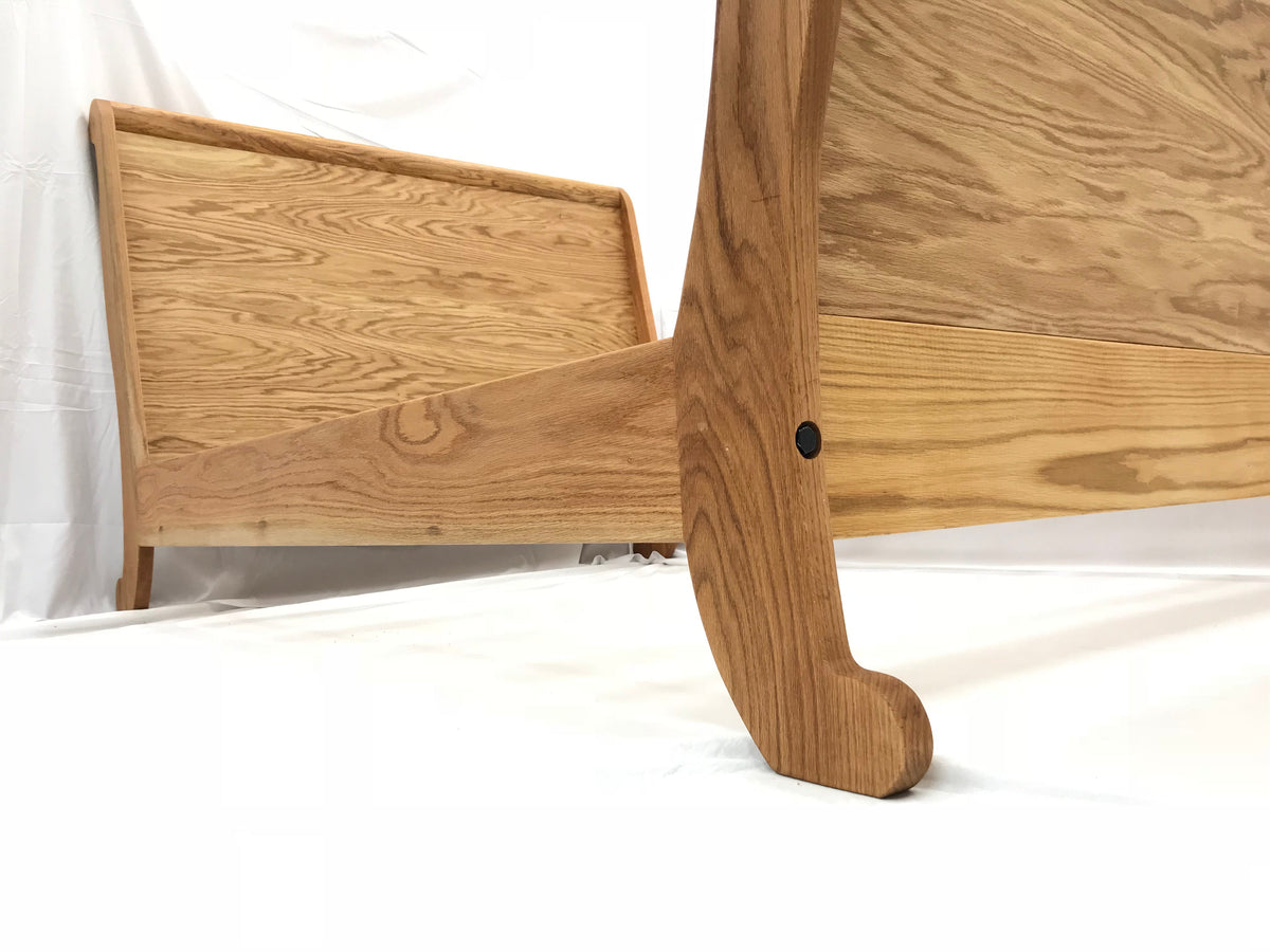Sleigh Bed Heirloom Piece Woodworking Plans