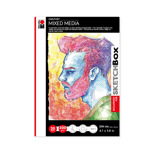 Marabu Graphix Mixed Media Paper--SketchBox Exclusive Size