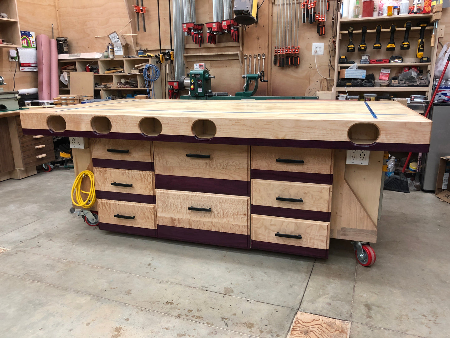 Extreme Torsion Box Assembly Table and Outfeed/Workbench