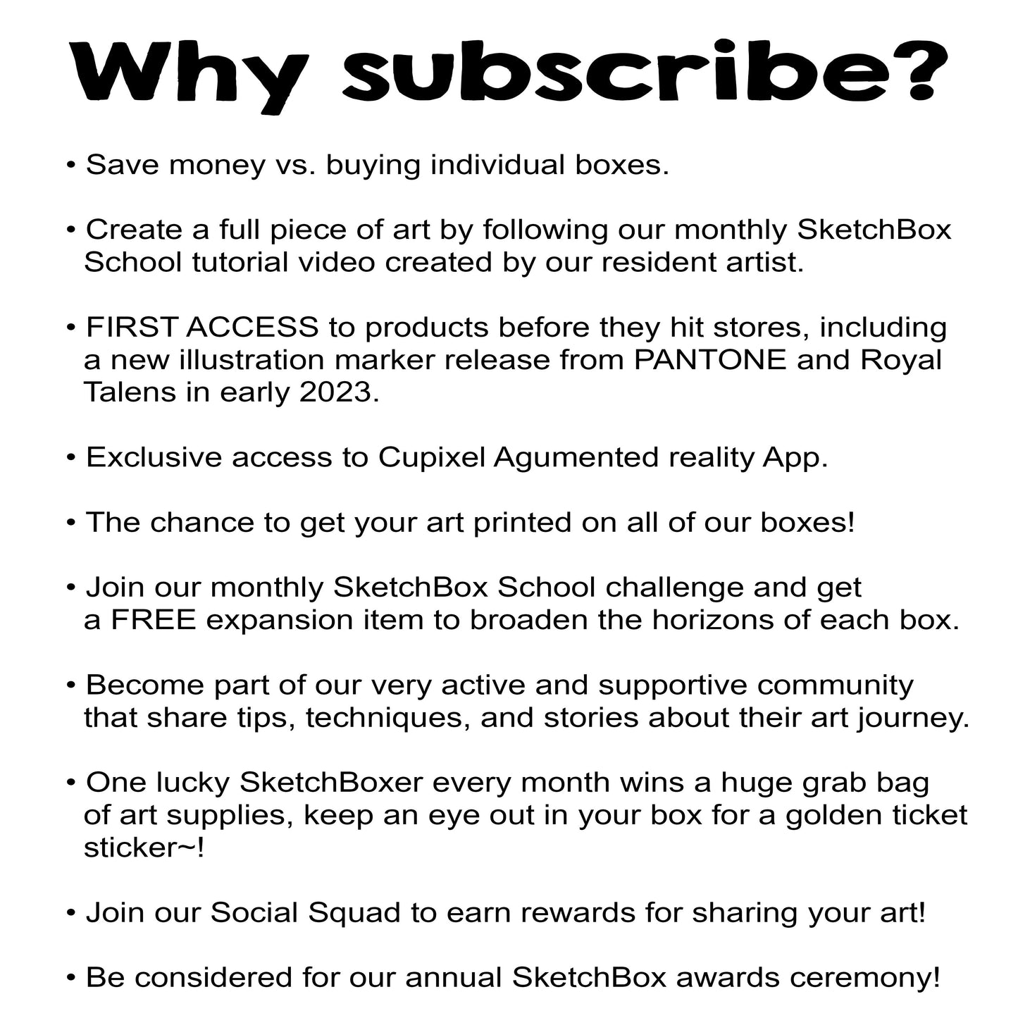 Premium SketchBox Subscription